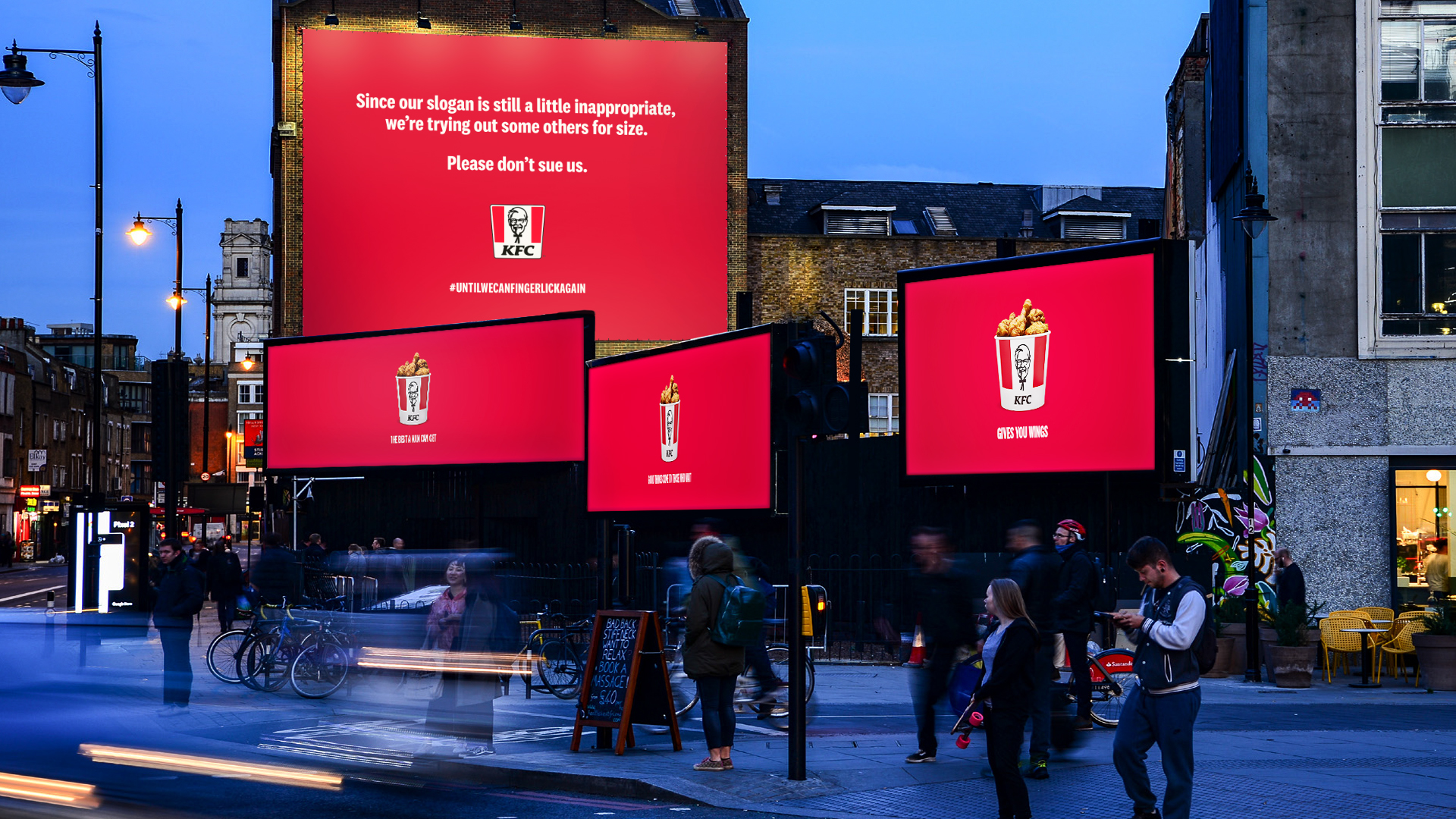 Ant-Barwick-KFC-Until-we-can-finger-lick-again-borrow-slogan-Shoreditch-Insitu-Takeover